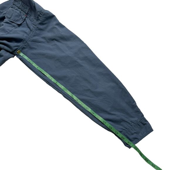 DAKOTA GRIZZLY Fishing Shirt in Slate Blue Roll Tab Sleeve XXL Mens *READ* - Picture 8 of 10